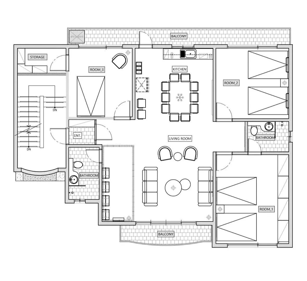 Apartmán New Open Mood Soul 0*,